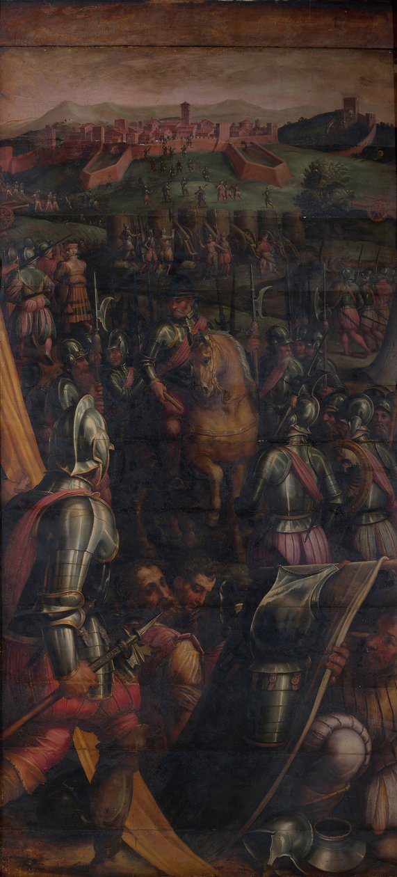 Zajetí Casole, 1563-1565 od Giorgio Vasari