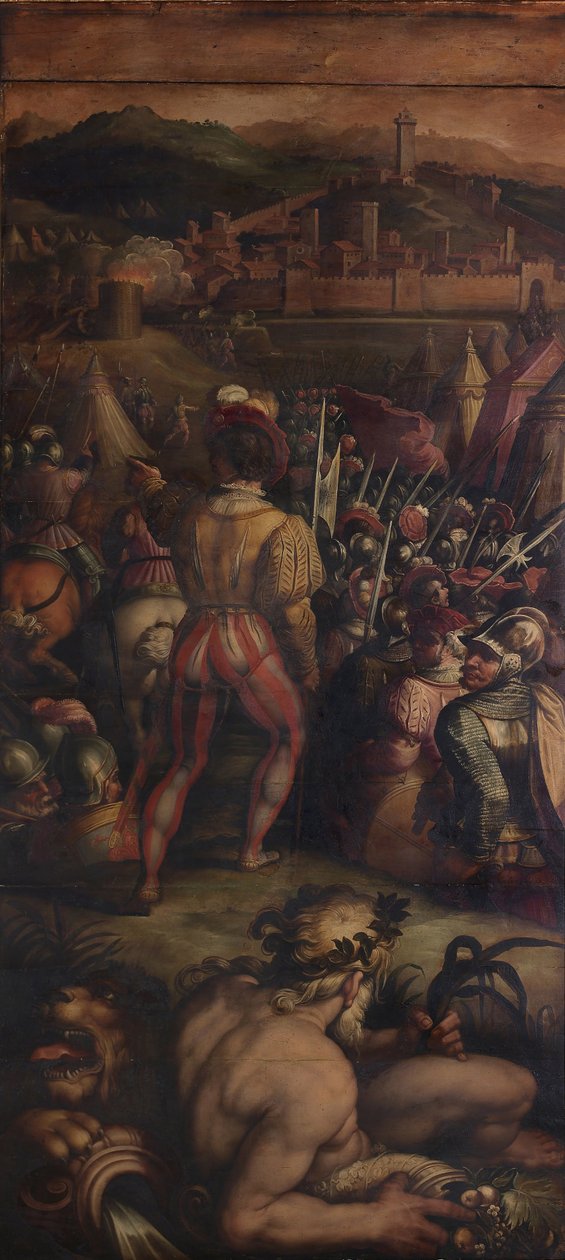 Zajetí Vicopisana, 1563-1565 od Giorgio Vasari