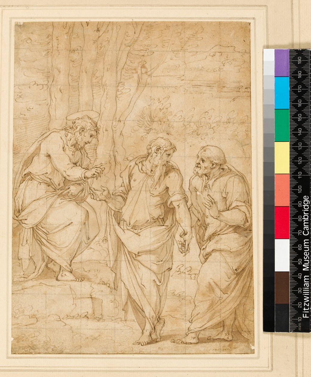 Kristus jmenoval Petra svým nástupcem, 1500-1599 od Giorgio Vasari