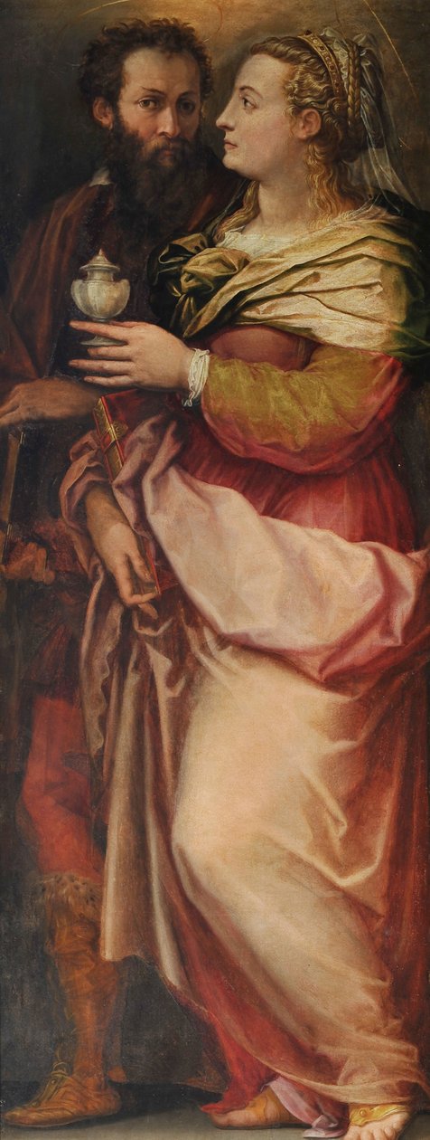 Giorgio Vasari se svou ženou Niccolosa Bacci, c. 1565 od Giorgio Vasari