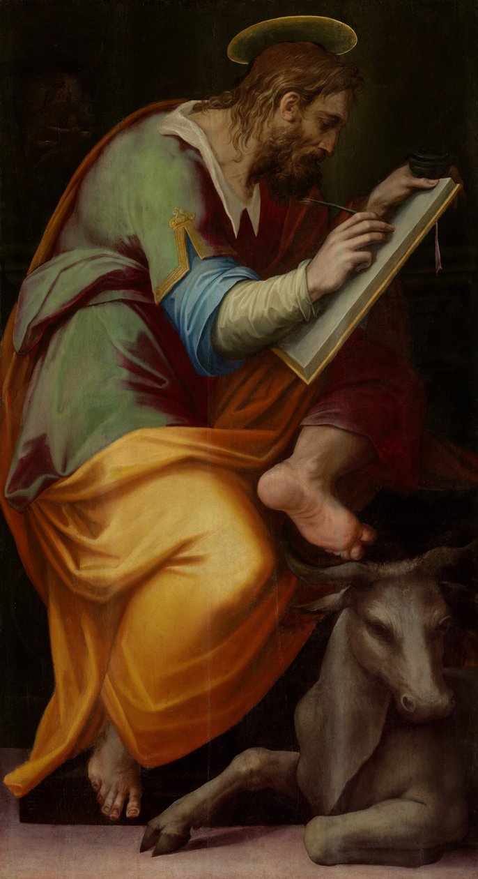 Svatý Lukáš od Giorgio Vasari