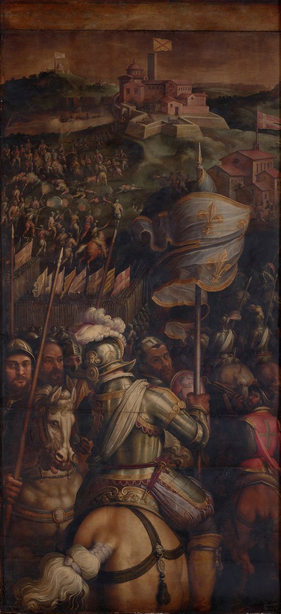 Dobytí pevnosti Monastero, 1563-1565 od Giorgio Vasari