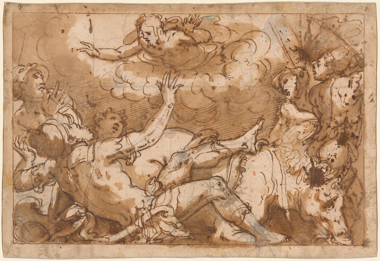 Obrácení svatého Pavla od Giorgio Vasari