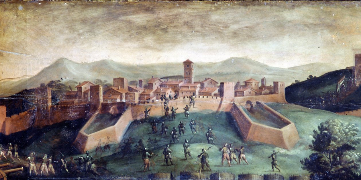 Casolen valloitus Italiassa od Giorgio Vasari