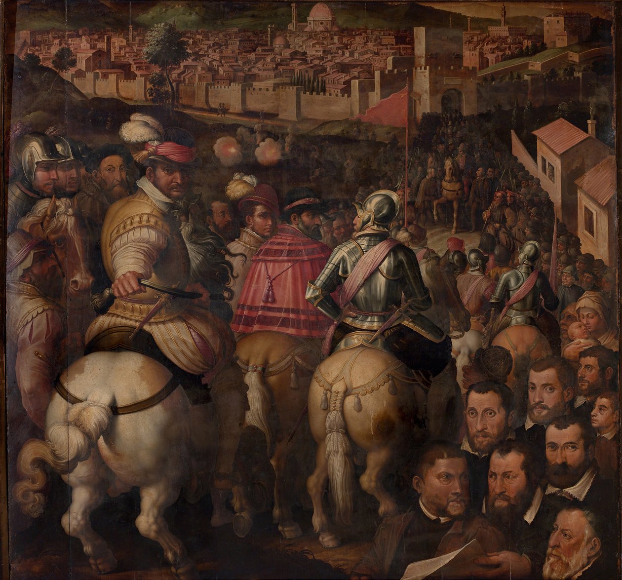 Triumf války proti Sieně, 1563-1565 od Giorgio Vasari