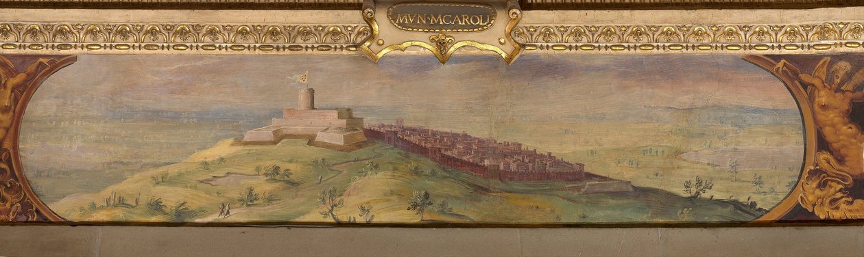Pohled na Montecarlo, 1557-1558 od Giorgio Vasari