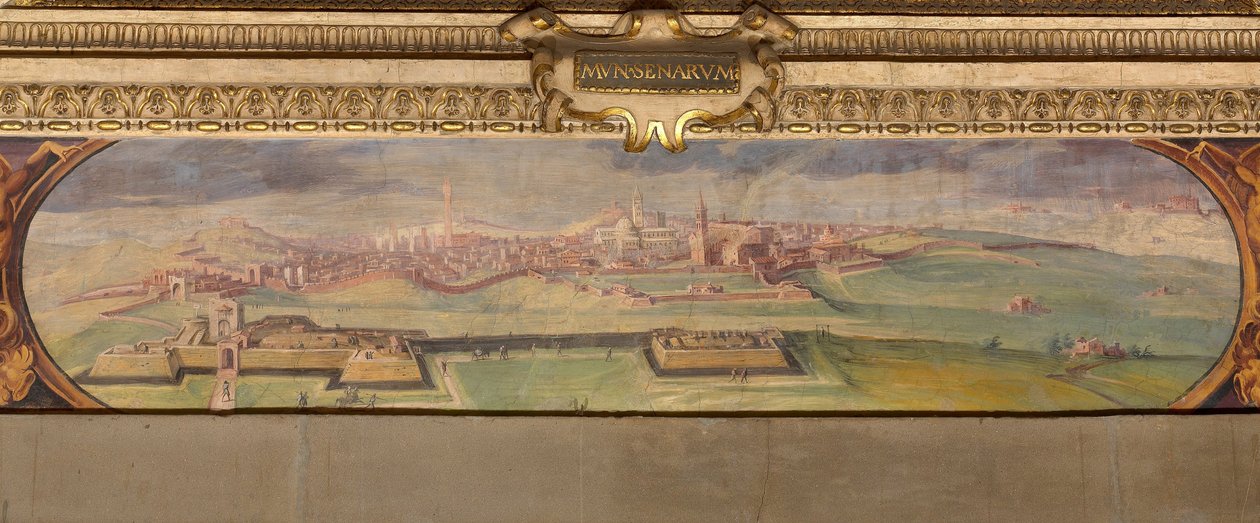 Pohled na Siena, 1557-1558 od Giorgio Vasari