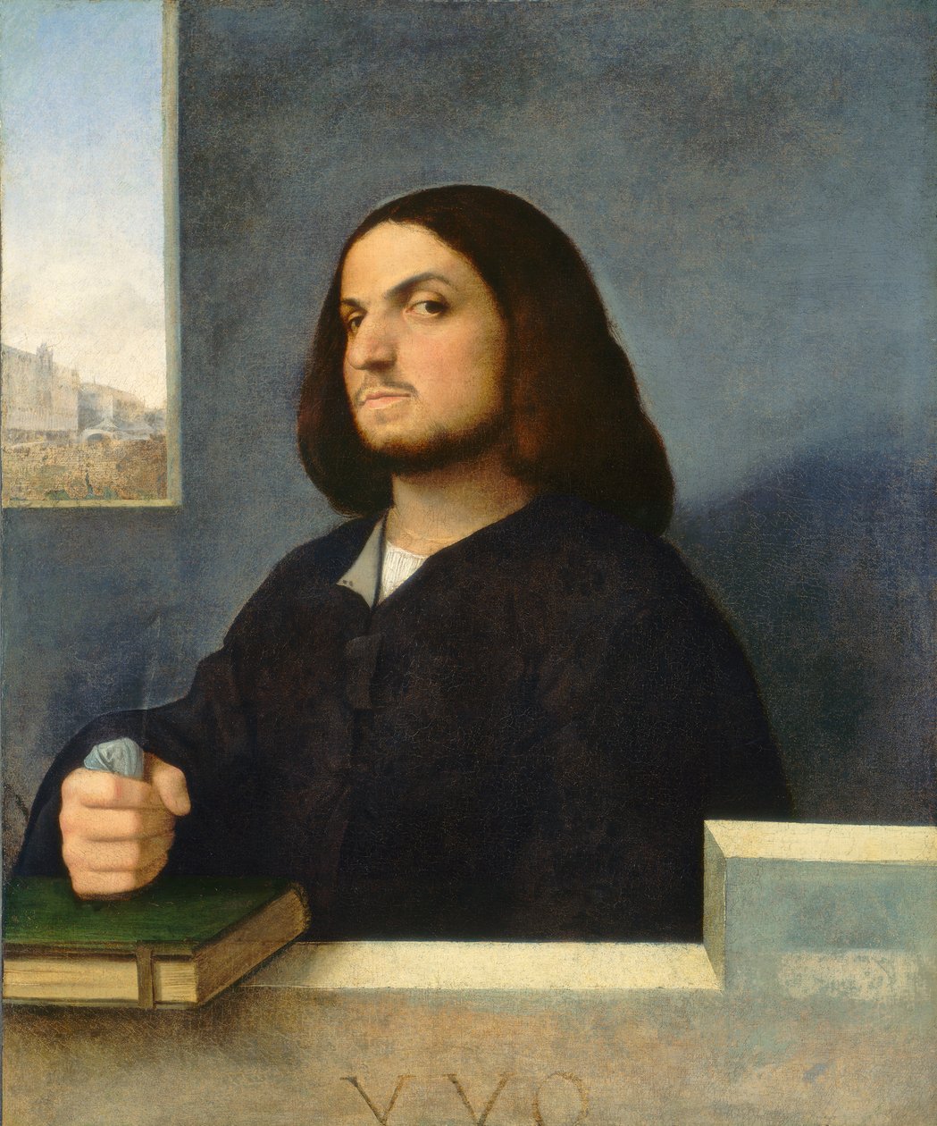 Portrét benátského gentlemana, kolem roku 1510 od Giorgione da Castelfranco