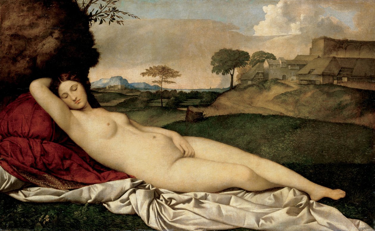 Spící Venuše od Giorgione da Castelfranco