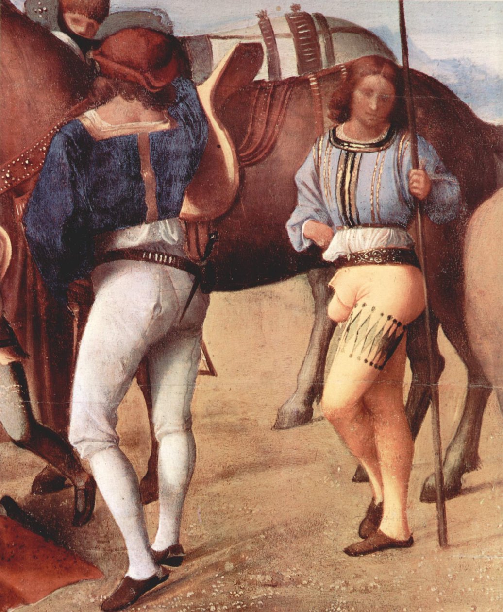 Italsky: Klanění Tří králů Klanění Tří králů od Giorgione