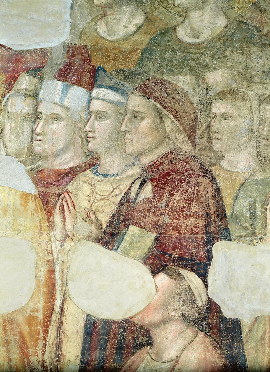 Dante Alighieri (1265-1321): (detail) od Giotto di Bondone
