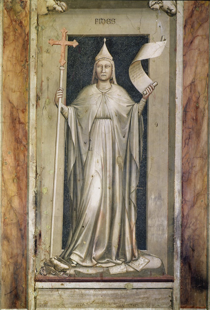 Faith, kolem 1305 od Giotto di Bondone