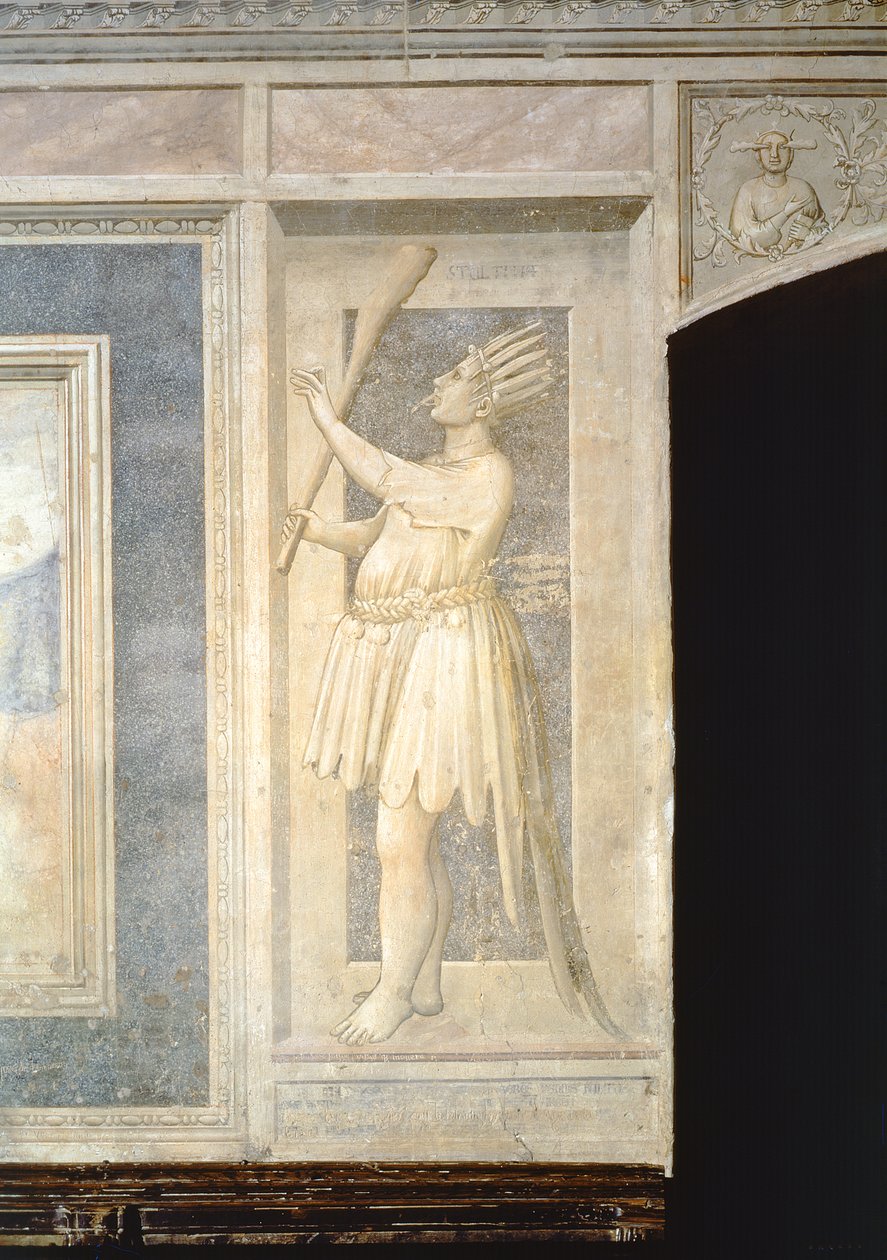 Pošetilost, kolem 1305 od Giotto di Bondone