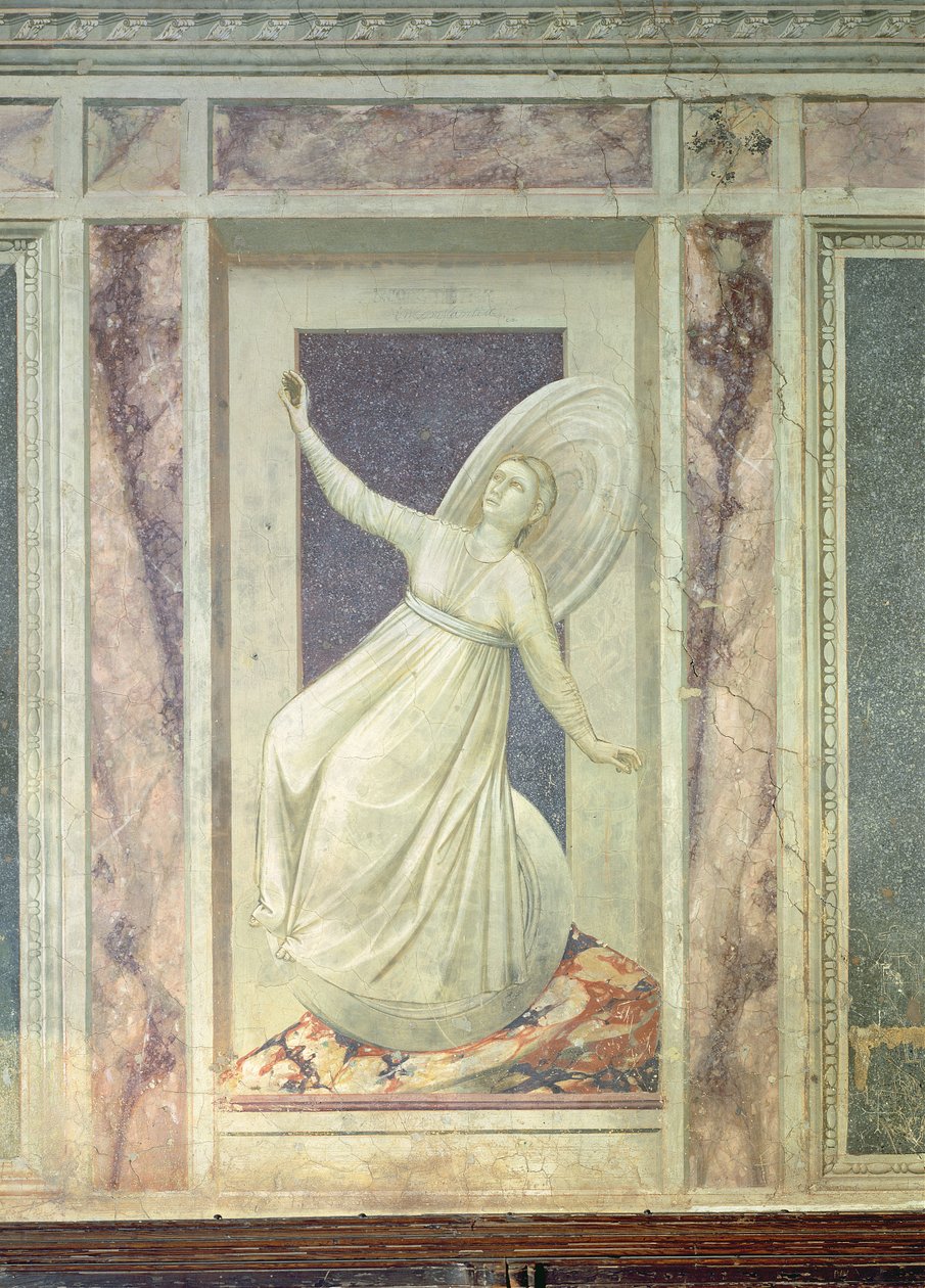 Nestálost, asi 1305 od Giotto di Bondone