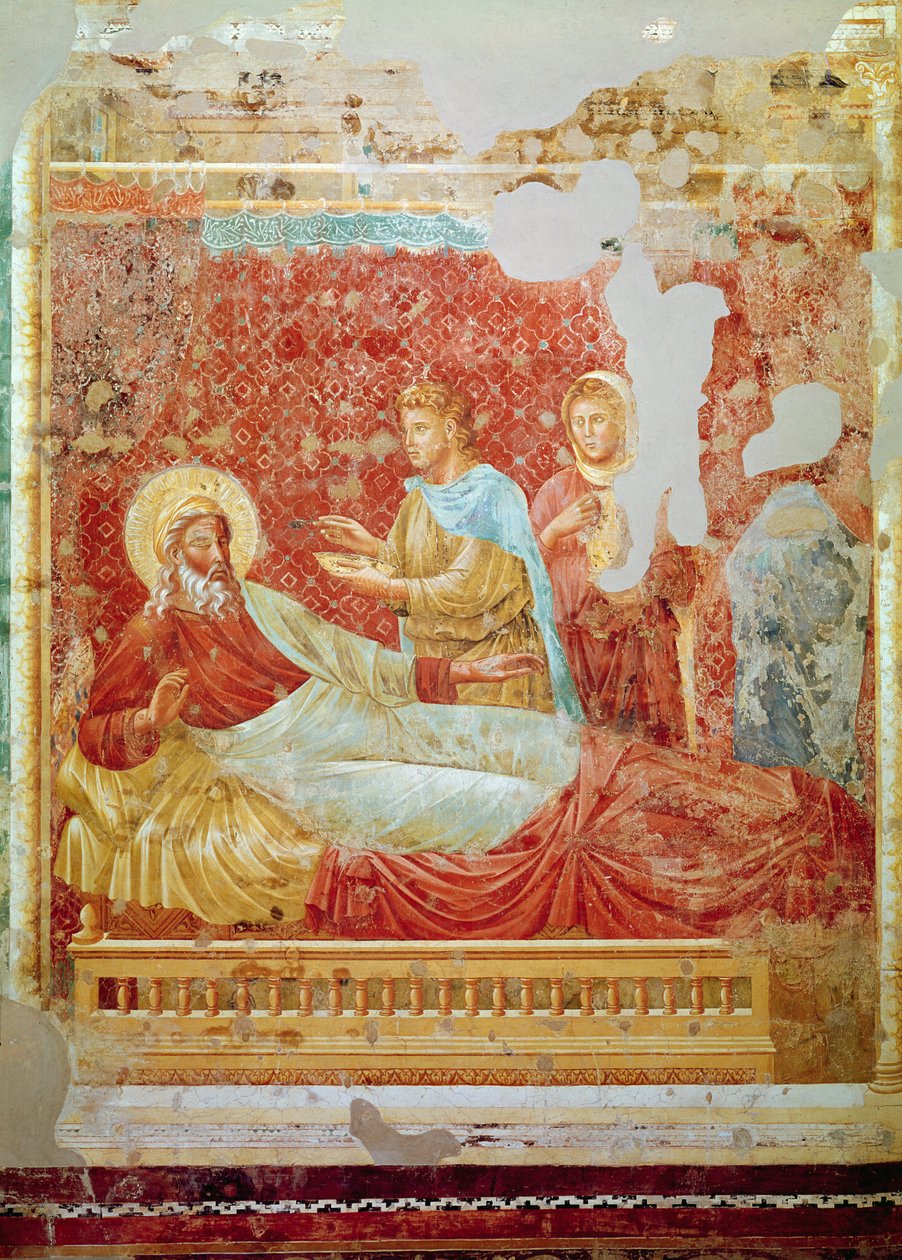 Izák odmítá Ezaua, kolem roku 1288 od Giotto di Bondone