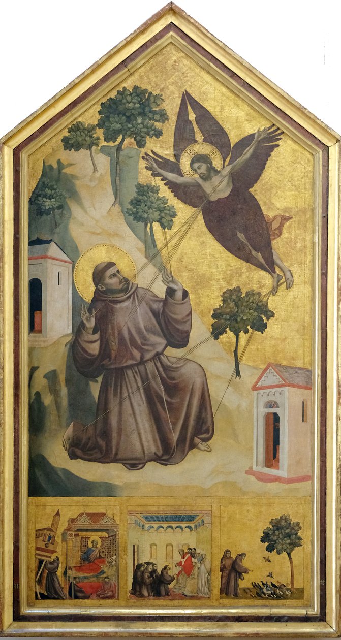 Stigmatizace svatého Františka od Giotto di Bondone