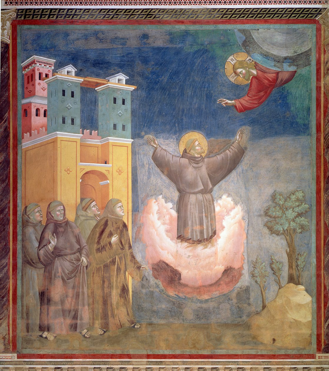 Extáze svatého Františka, 1297-99 od Giotto di Bondone