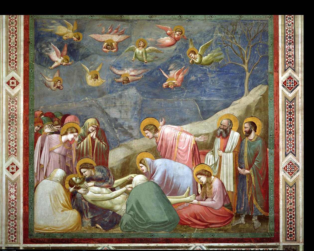 Oplakávání mrtvého Krista, c.1305 od Giotto di Bondone