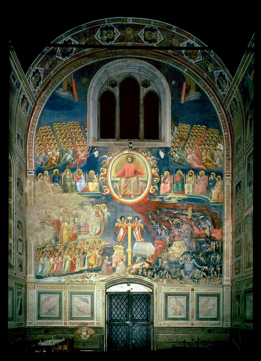 Poslední soud, kolem roku 1305 od Giotto di Bondone