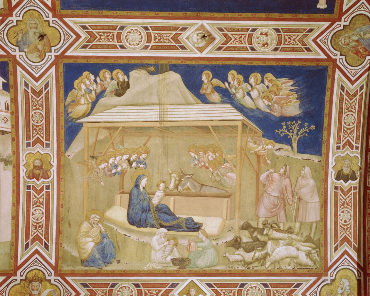 Narození Páně od Giotto di Bondone