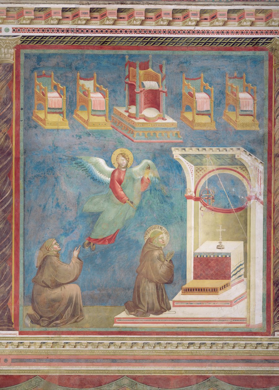 Vidění trůnů, 1297-99 (freska) od Giotto di Bondone