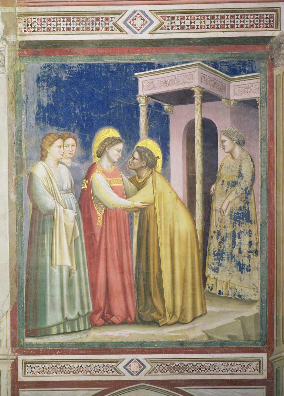 The Visitation, c.1305 od Giotto di Bondone
