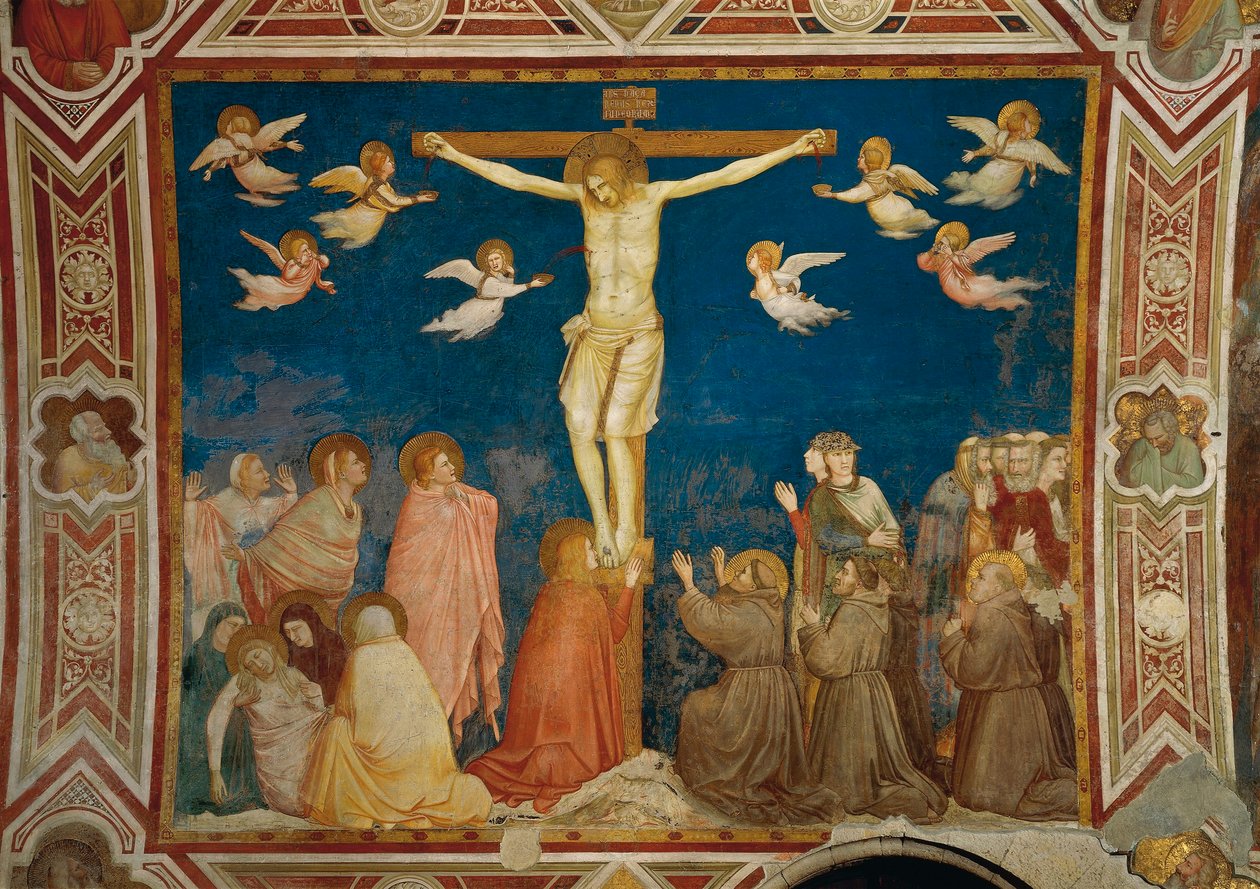 Itálie, oblast Umbrie, Assisi, bazilika San Francesco d