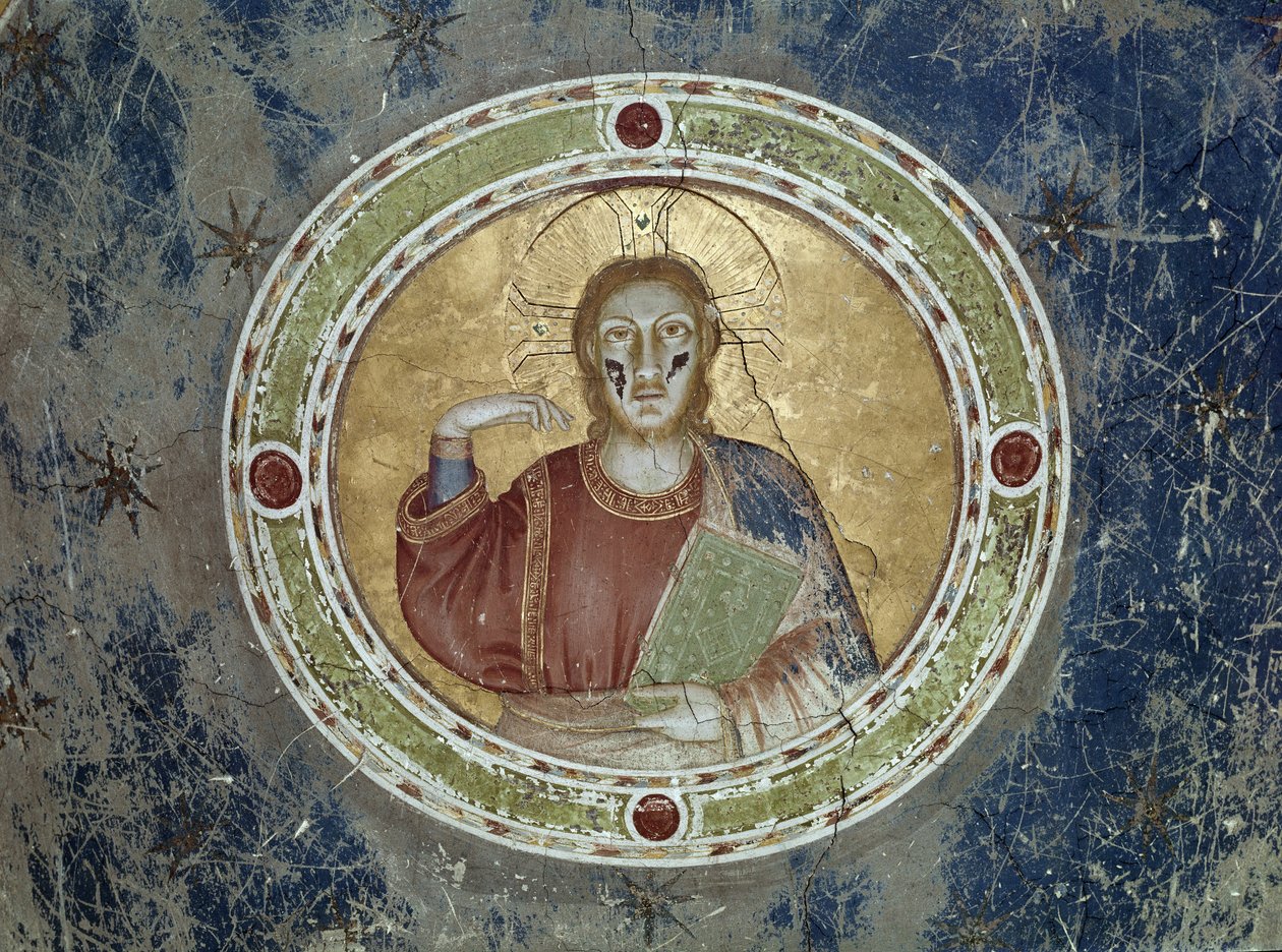 Znázornění Krista - Freska od Giotto (c.1266 1337)
