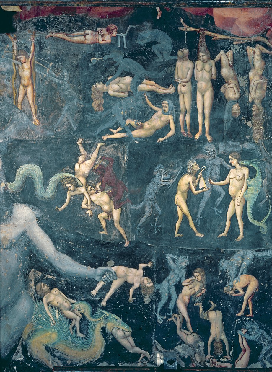 The Last Judgement, c.1305 (freska) (detail 65227) od Giotto (c.1266 1337)