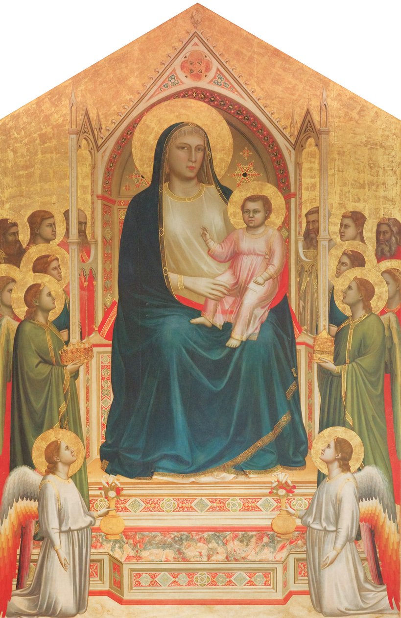 Madona všech svatých na trůně od Giotto