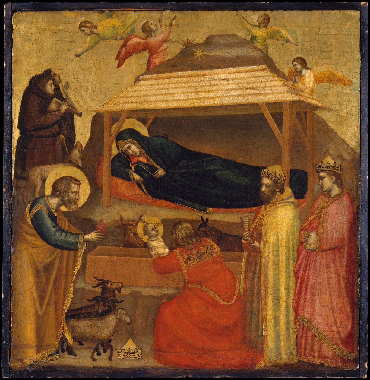Klanění tří králů, možná ca. 1320. od Giotto di Bondone