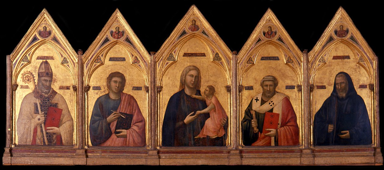 Badia Polyptych, ca 1301-1302 od Giotto di Bondone