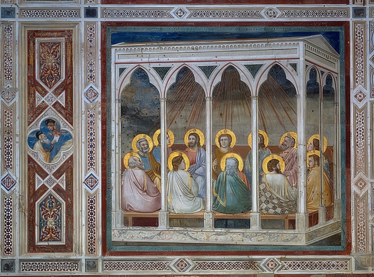 letnice. 1303-05 od Giotto di Bondone