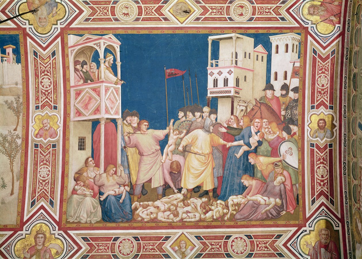 Masakr neviňátek od Giotto di Bondone