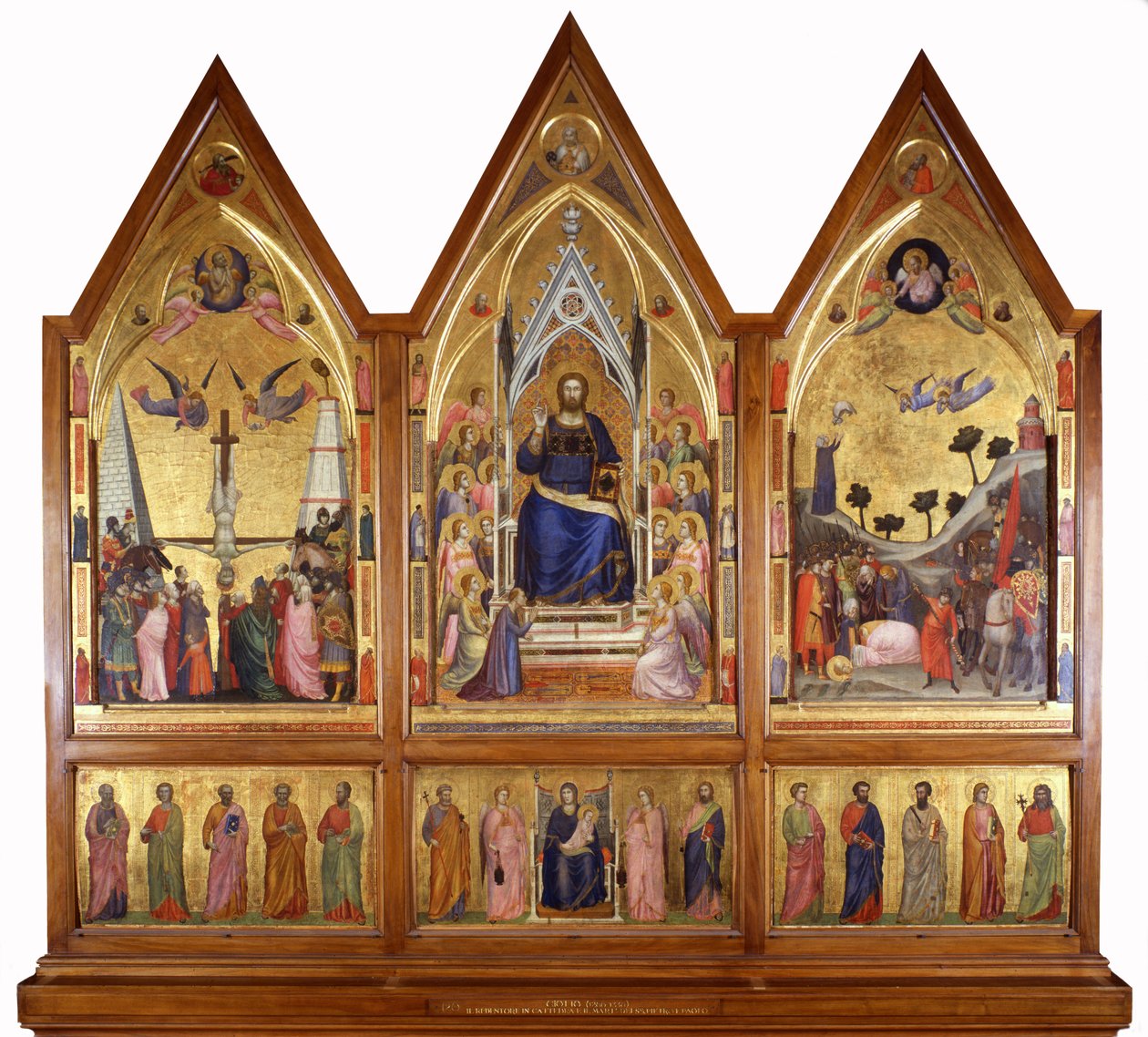 Triptych Stefaneschi, asi 1320 (tempera na desce) od Giotto di Bondone