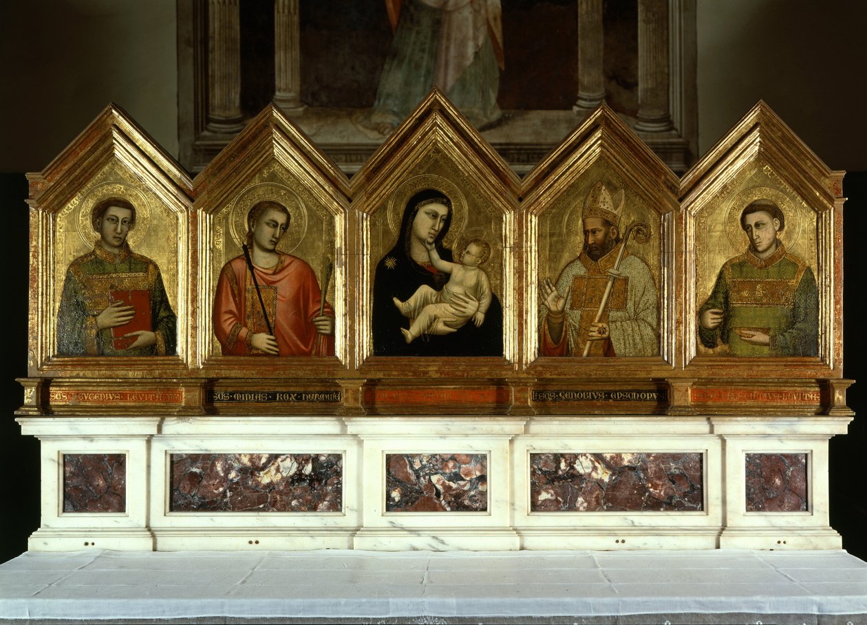Neznámý obrázek od Giotto di Bondone