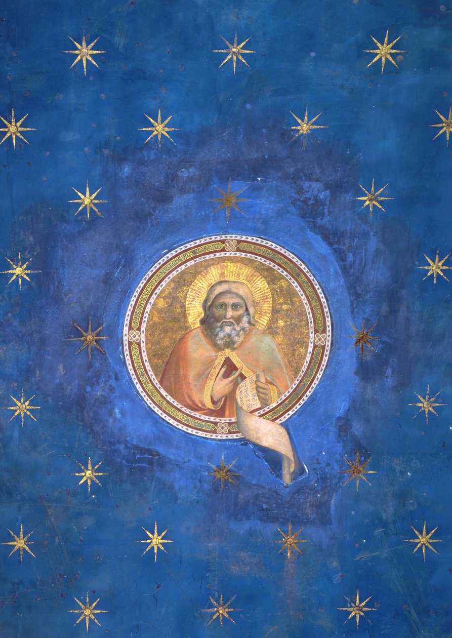 Baruch, ze stropní klenby, kolem 1305 od Giotto di Bondone