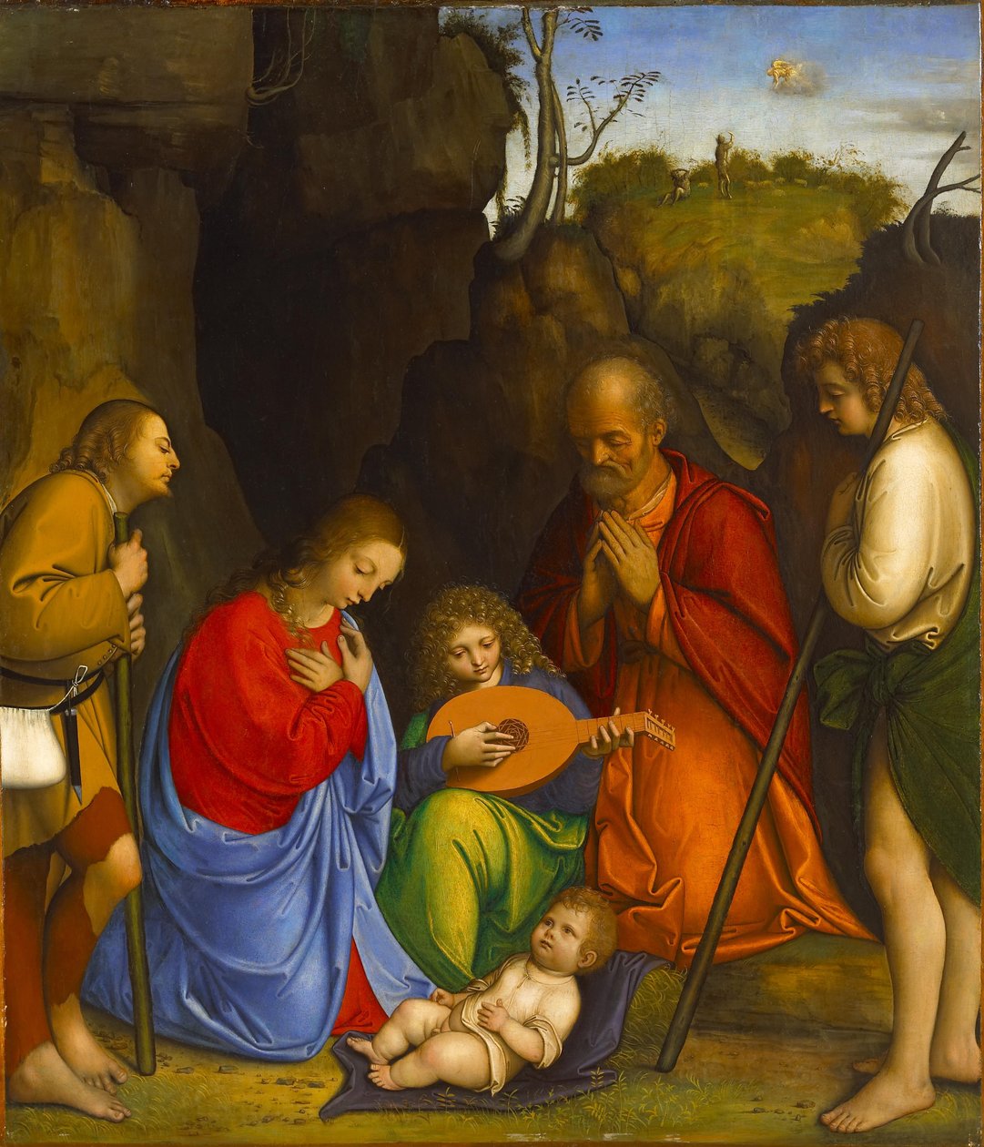 Klanění pastýřů od Giovanni Agostino da Lodi