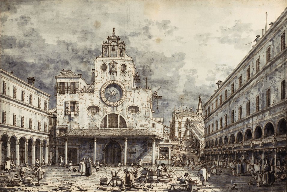 , Campo San Giacomo di Rialto od Giovanni Antonio Canal