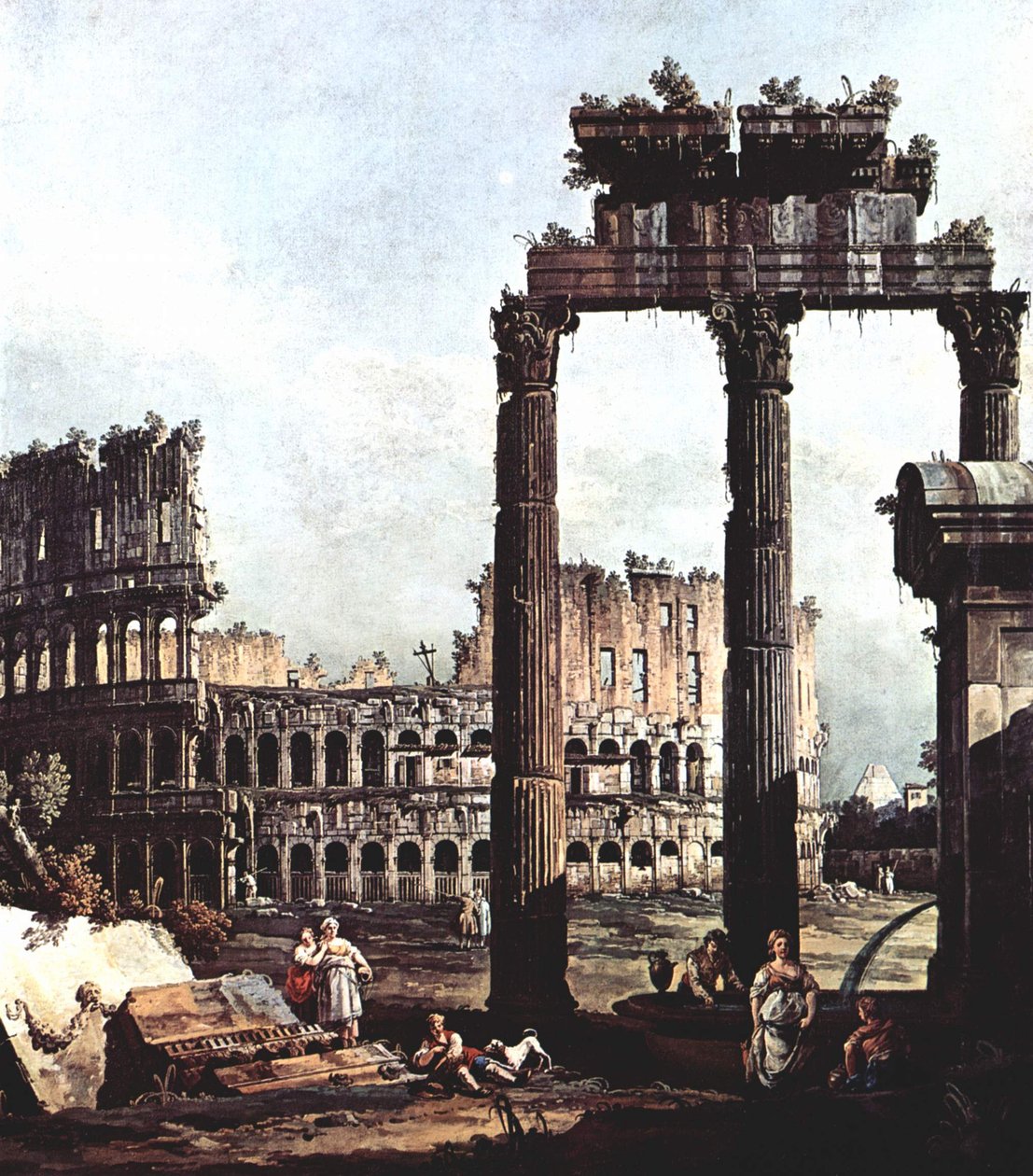 Roman Capriccio od Giovanni Antonio Canal