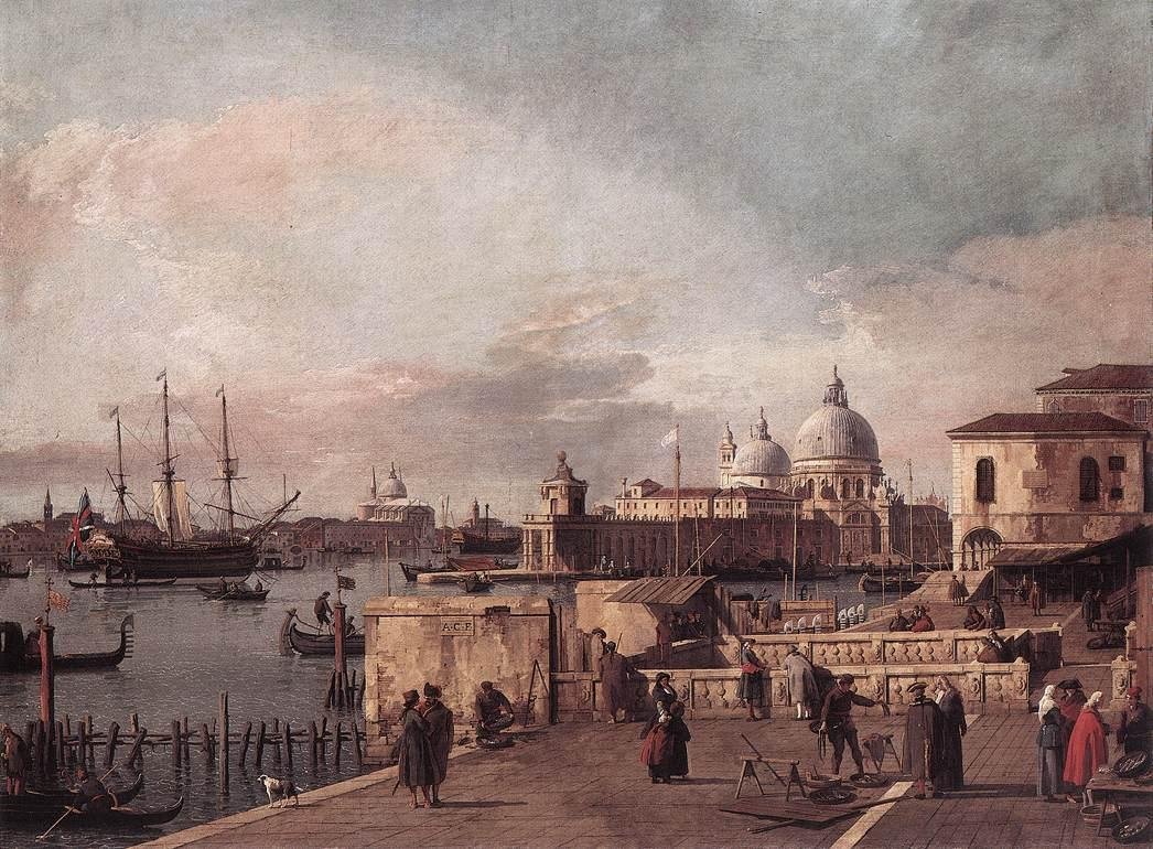 Vstup na Grand Canal od Giovanni Antonio Canal