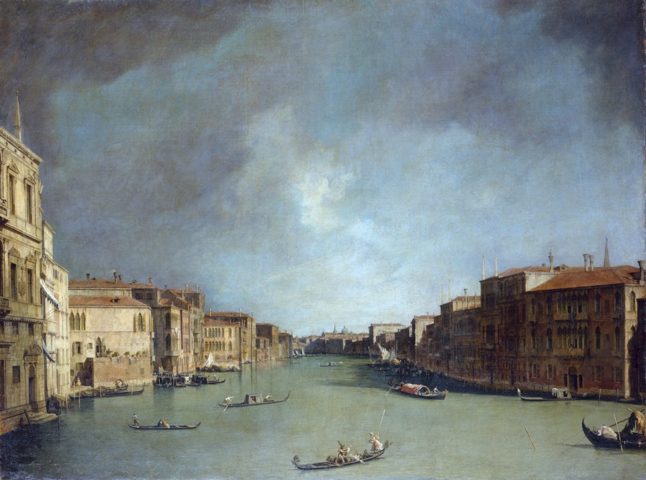 Velký kanál od Giovanni Antonio Canal