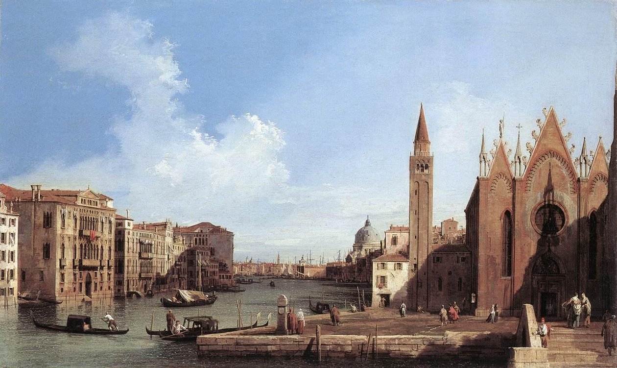 Velký kanál od Giovanni Antonio Canal