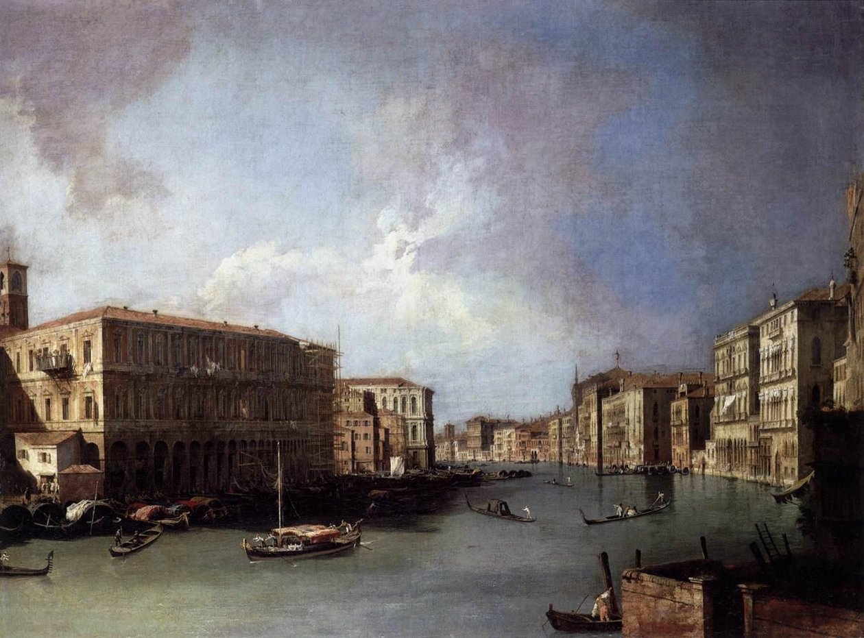 Velký kanál od Giovanni Antonio Canal