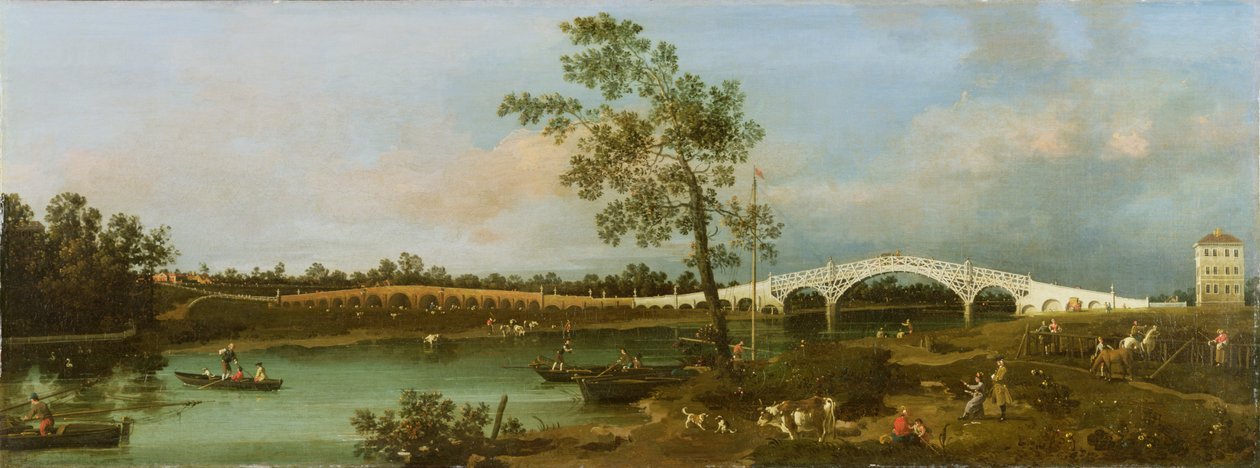 Starý Waltonův most, 1755 od Giovanni Antonio Canal