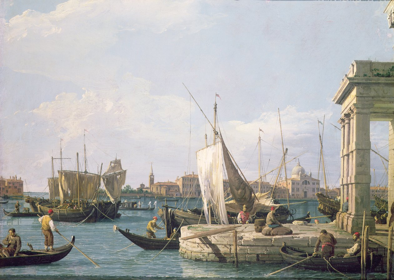 Punta della Dogana, 1730 od Giovanni Antonio Canal