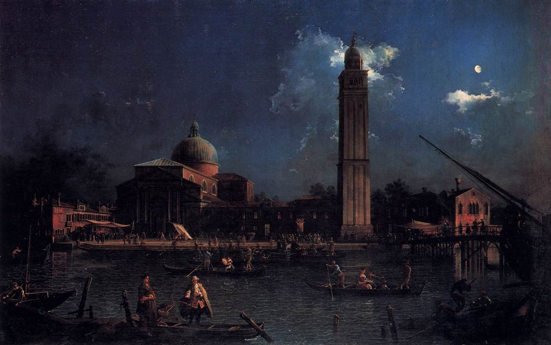 Předvečer svatého Petra od Giovanni Antonio Canal