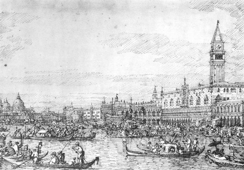 Benátky od Giovanni Antonio Canal