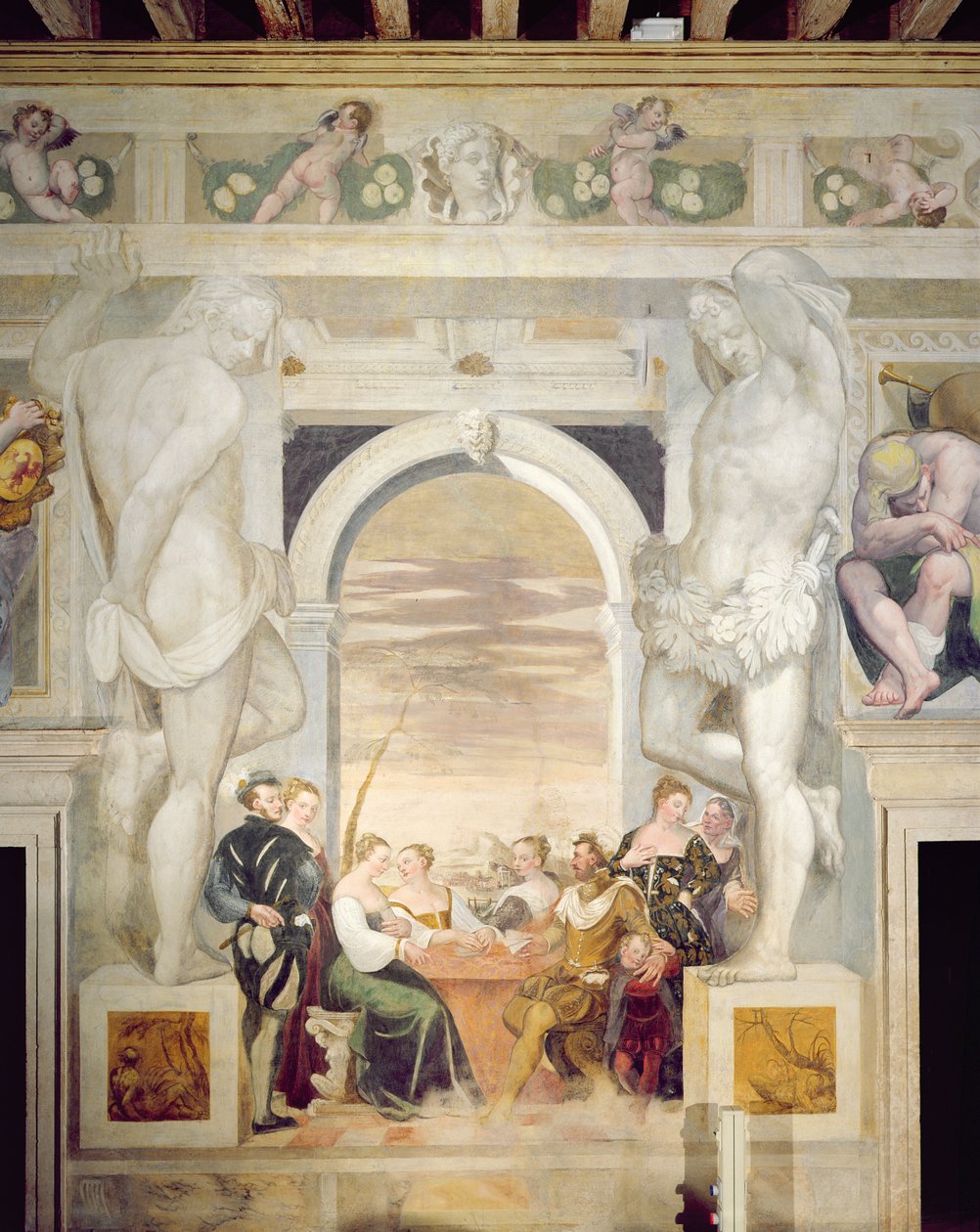 Hra karet od Giovanni Antonio Fasolo