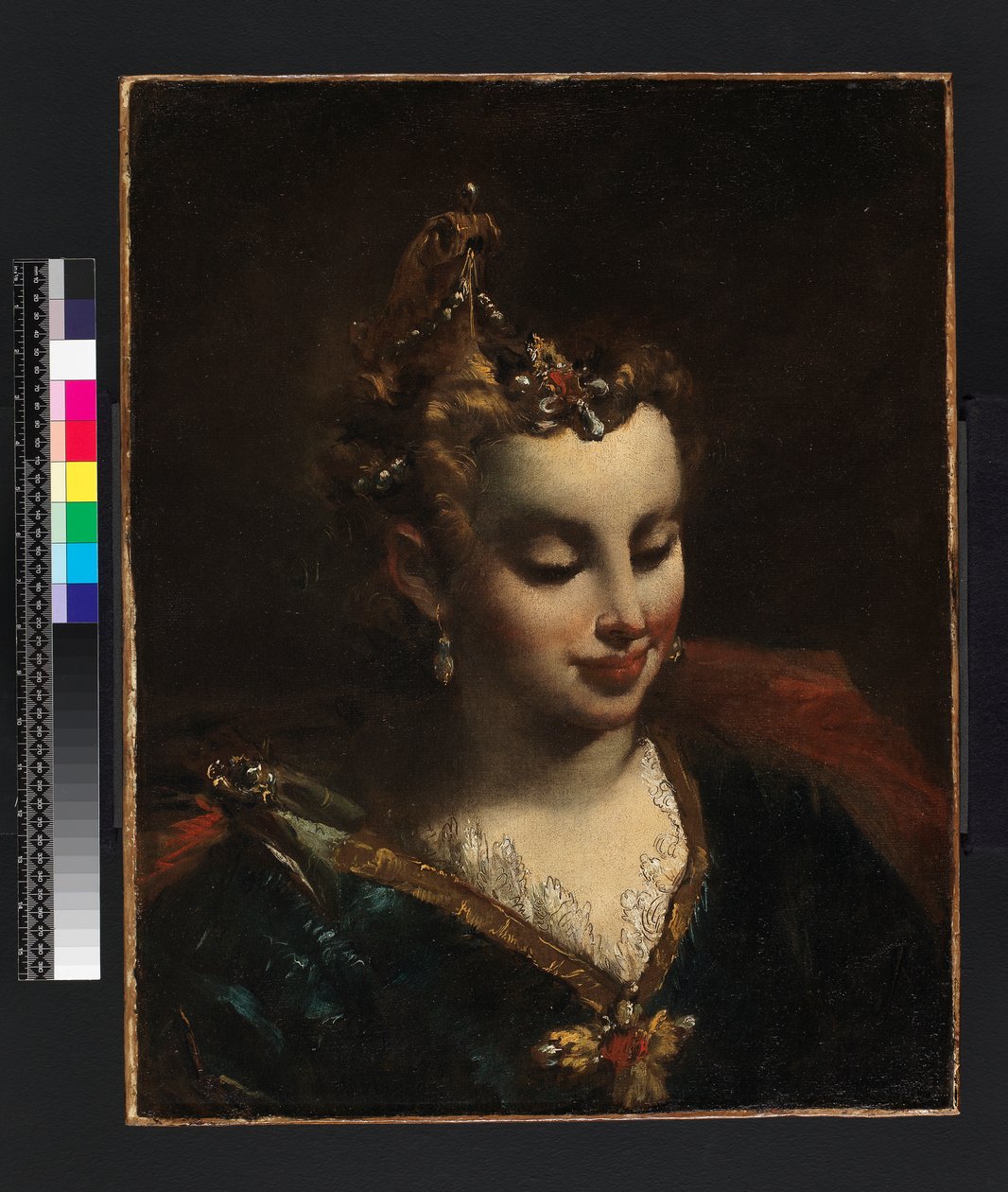 Faraonova dcera, po Palmě mladší (Jacopo Negretti) (1548-1628) od Giovanni Antonio Guardi